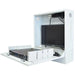 SECCAB Slimline Vertical Wall Mount Security Cabinet,Fitted with Fan