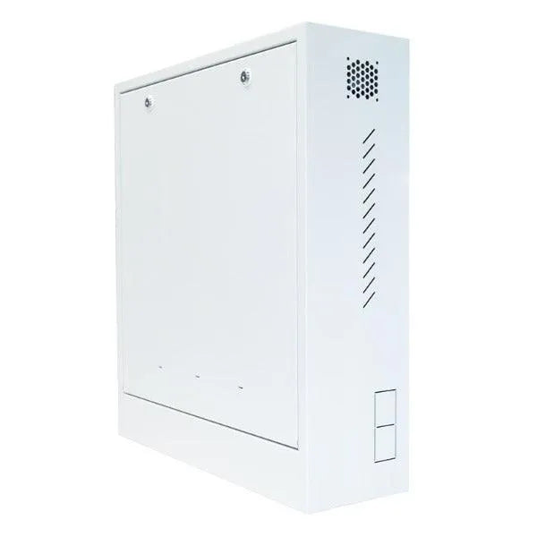 Slimline Vertical Wall Mount Security Cabinet and Monitor Bundle, SECCAB+LCDFL24K+HDMIBMTF