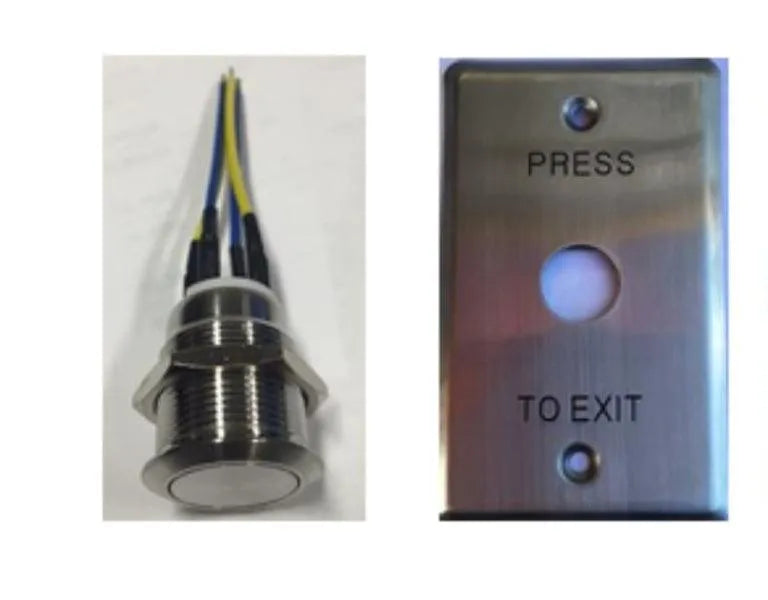 SMART 4405 ARLSWP-2 Press to Exit, Anti-vandal Push Button Switch with Stainless Steel Plate, IP65