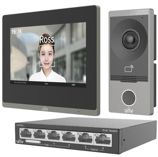 Uniview KIT/201S/372S-B/NSW2020 Intercom Kit with Door Station