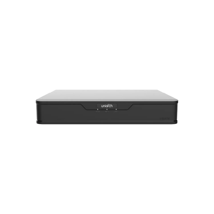 Uniarch Pro 8 Ch NVR NVR-108B-P8 with Hard Drive Options
