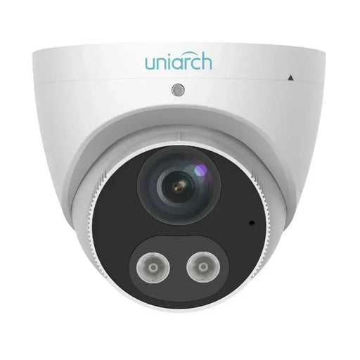 Uniarch 8MP HD Intelligent Light and Audible Warning Fixed Eyeball Network Camera, IPC-T1P8-AF28KC