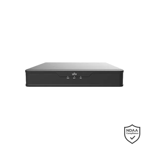 Uniview Network Video Recorder, 8 Channel, No HDD, NVR501-08B-P8