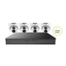 Uniview CCTV Kit, 8 Channel Network Recorder, 4 x 8MP Turret Cameras, UNVP1K48T8BE-4TBLWHT