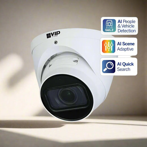 VIP Vision™ 6MP Motorised Turret Camera, VSIPP-6DIRMG-I2