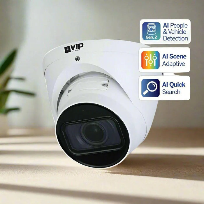 VIP Vision™ 8MP Fixed Turret Camera, VSIPP-8DIRG-I2