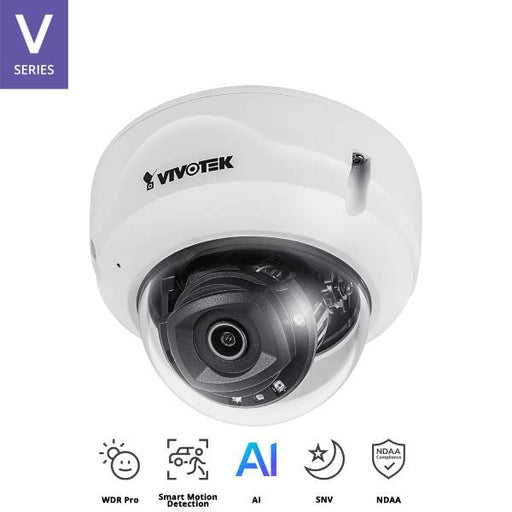 Vivotek Dome Security Camera 5MP, FD9389-EHV-V2