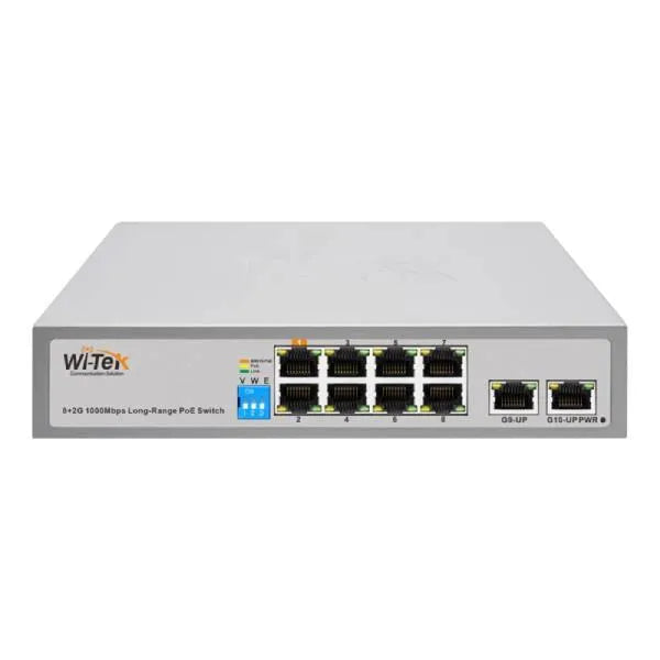 Wi-TEK Economic 8 Ports POE Switch, WI-PS210G V3