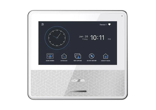 Kocom 2 Wire Smartphone Intercom Monitor, KOCKCVS701IP2W