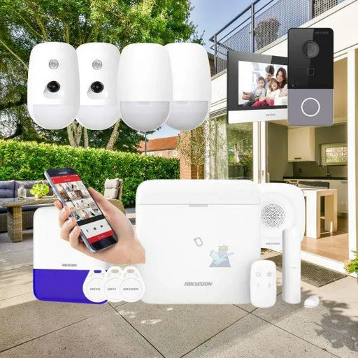 Hikvision Alarm System AX Pro Intercom Bundle