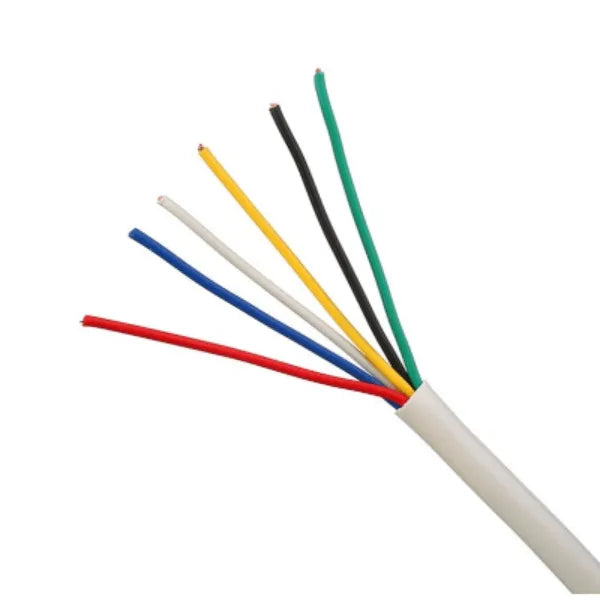 X2 Security 6 Core Cable 14.02 250m, white, X2-CABLE-450