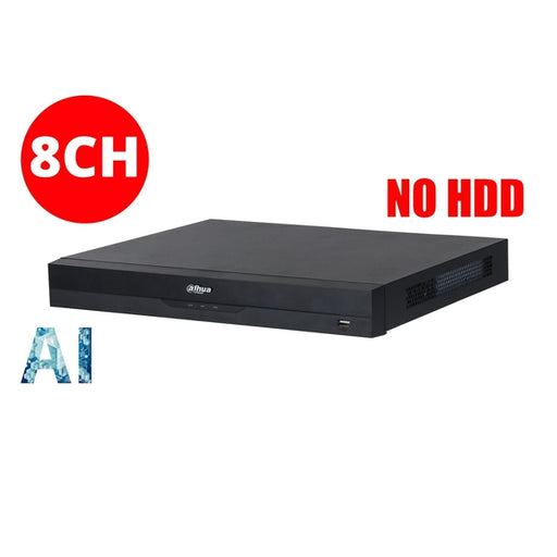 Dahua 8ch NVR without HDD, DHI-NVR4208-8P-AI/ANZ-Network Video Recorder-Dahua-CTC Communications