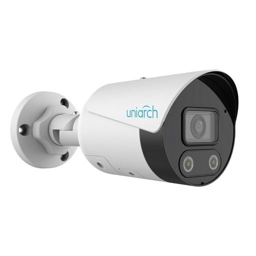 Uniarch 8MP HD Intelligent Light and Audible Warning Fixed Bullet Network Camera, IPC-B1P8-AF28KC-Surveillance Camera-Uniarch-CTC Communications