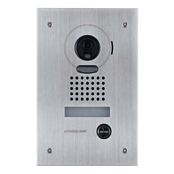 Aiphone Door Station Intercom, Flush mounted, Stainless Steel, JO-DVF