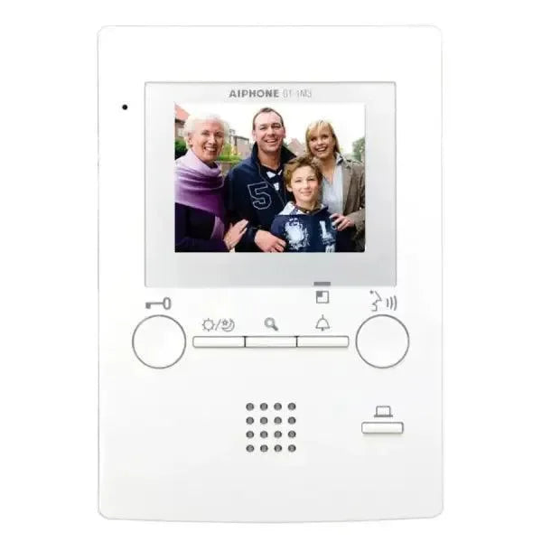 Aiphone GT-13V3 13 Apartment Multi Tenant 3.5" Video Intercom System Set(GT-1M3)