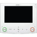Aiphone GT Series 4 wire Intercom monitor, 7 inch LCD White Screen, APHGT-1C7