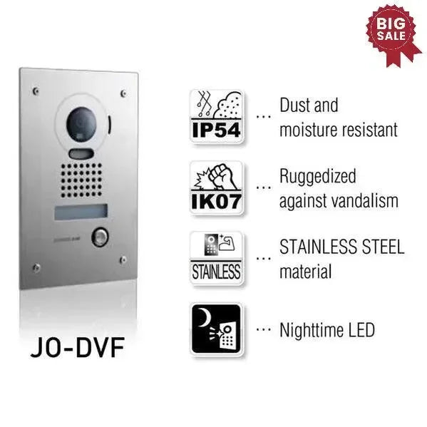 Aiphone JO Series video intercom smartphone app connection