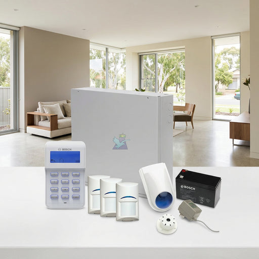Bosch Solution Alarm System, 3 x Detectors, Icon Codepad