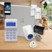Bosch Solution 2000 Security Alarm System with 2 x Tritech Detectors +Icon Code pad + IP