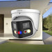 Dahua 2x4MP DH-IPC-PDW3849-A180-AS-PV-ANZ TIOC 2.0 Active Deterrence Turret Fixed Camera