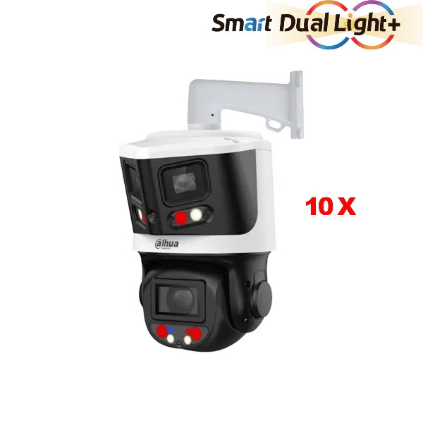 Dahua SDT3E410 8MP 180° panoramic and 4MP 10× PTZ TiOC camera