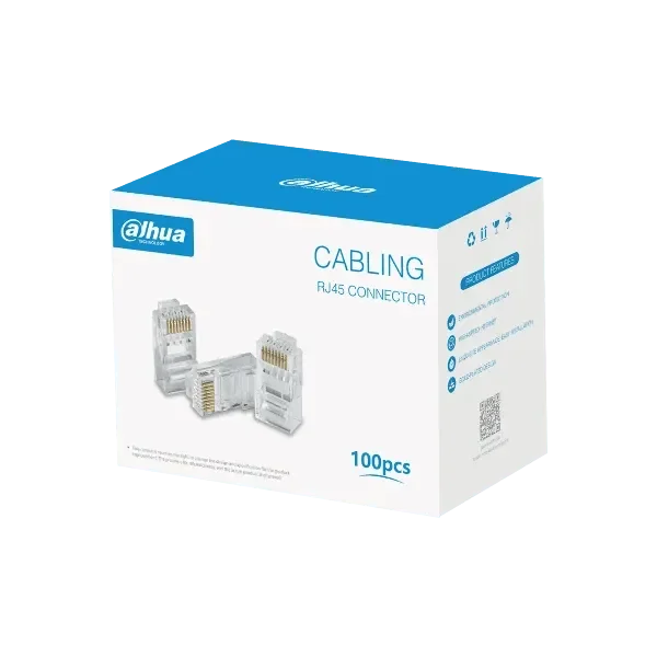 Dahua CAT6 RJ45, Network Plug (100PCS/Pack)