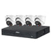 Dahua 8MP CCTV KIT 4 CH NVR, 4 X TIOC Turret Cameras