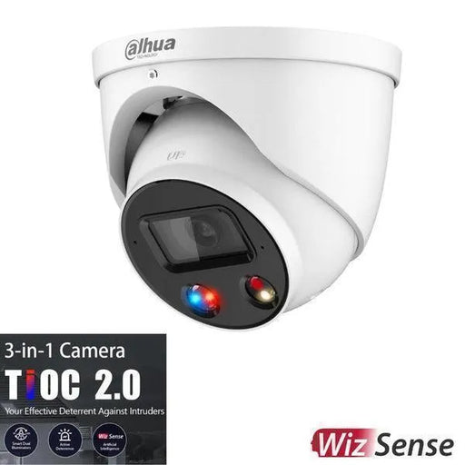 Dahua 8MP CCTV KIT 8 CH NVR, 8 X TIOC Turret Cameras