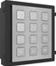 Hikvision DS-KD-KP/S 2nd Gen Intercom Keypad Module, IP65, 12VDC, Stainless Steel