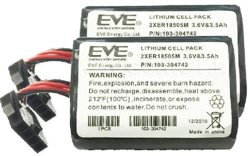 DSC Wireless Siren Replacement Battery to suit with Power-G wireless indoor and outdoor siren, DSCBATT-PGx901/x911