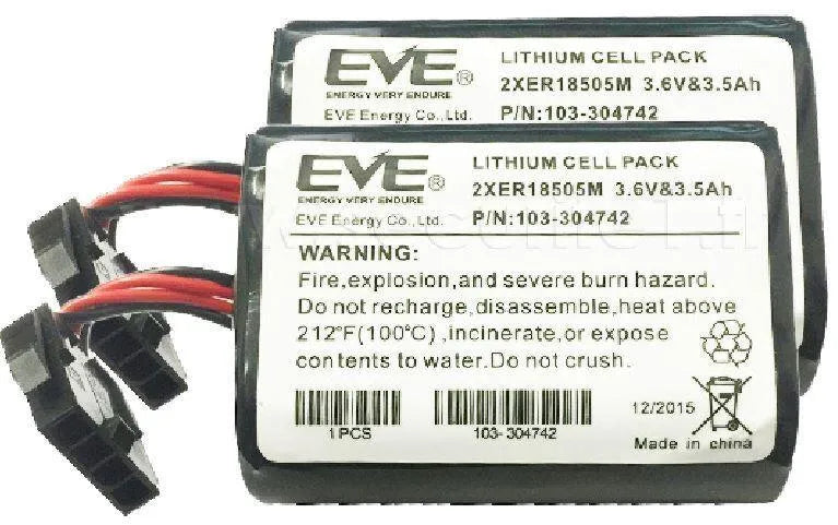 DSC Wireless Siren Replacement Battery to suit with Power-G wireless indoor and outdoor siren, DSCBATT-PGx901/x911