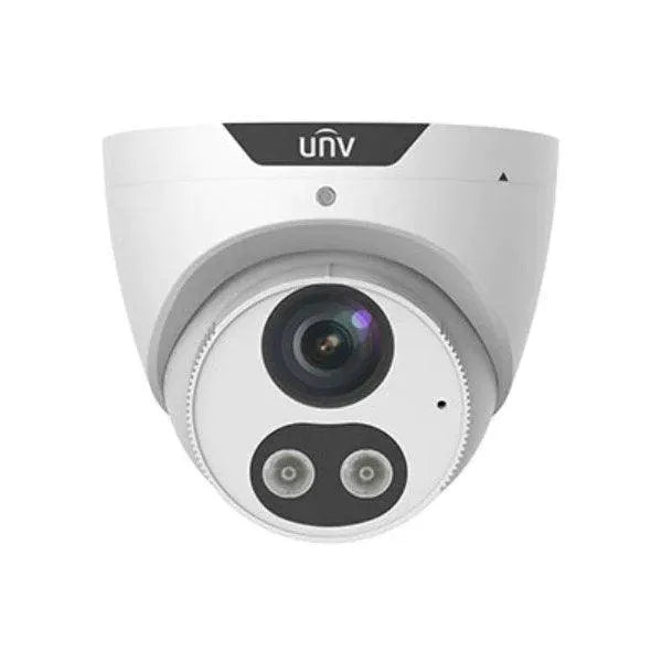Uniview 5MP Active Deterrence Turret Security Camera, IPC3615SB-ADF28KM-I0