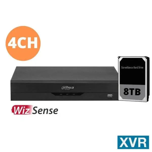 Dahua DH-XVR5104HS-4KL-I3 4ch XVR with Hard Drive Options