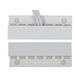 TANE FM‑106‑WH Surface Mount Magnetic Reed Switch, White Plastic, Normally Open Contact, 21 mm Gap