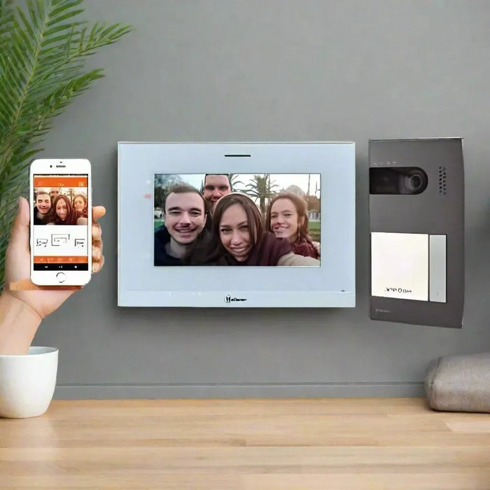 Golmar Intercom Kit Smartphone Connection 7" Monitor Prox Door Station, GL-SOUL