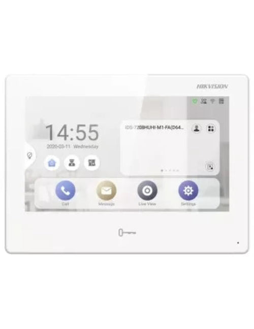 Hikvision DS-KH8520-WTE1, Gen2 10" Video Intercom Room Station to Suit Intercom