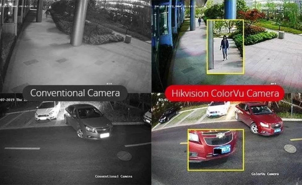 Hikvision 8MP, DS-2CD2387G3-LIS2UY/SL 8MP 4K Smart Hybrid Light Color Vu Surveillance Camera, Speaker, Strobe Light