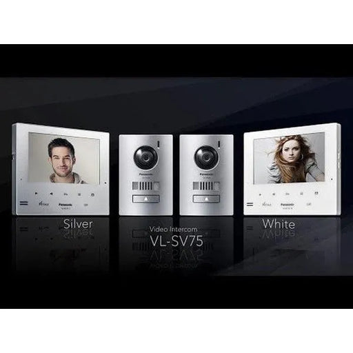 Panasonic Home Intercom 7" Kit with 2 x Silver Monitor and Door Station