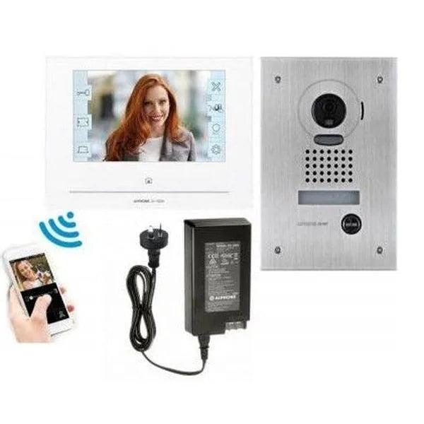 Aiphone Smartphone Intercom Kit with Keypad Style Door Entry, JOWACCESSKIT