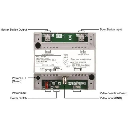 Aiphone Long Range Distance Adaptor For JP & JM series , JPW-BA