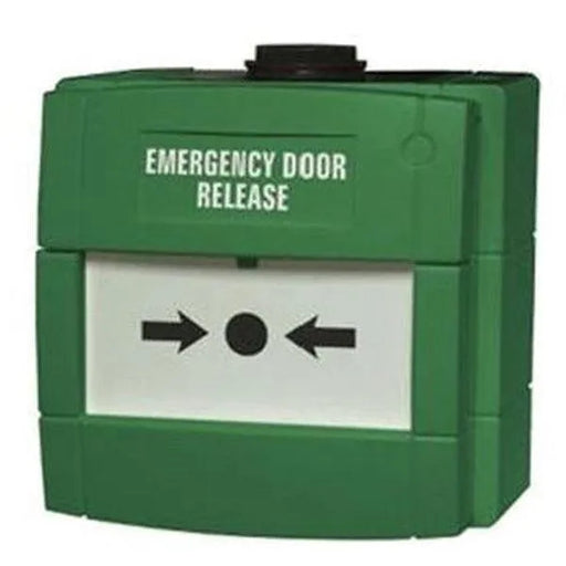 KAC Green MCP Emergency Break Glass, door release, IP67, DP, SU0636
