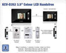 Kocom Intercom 3.5" Screen and Door Station, Flushmounted