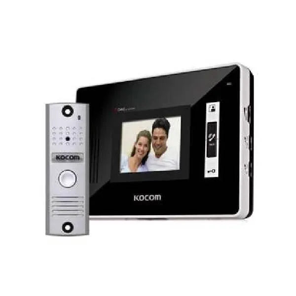 Kocom Home Intercom 3.5" Screen and Door Station, Surface Mounted