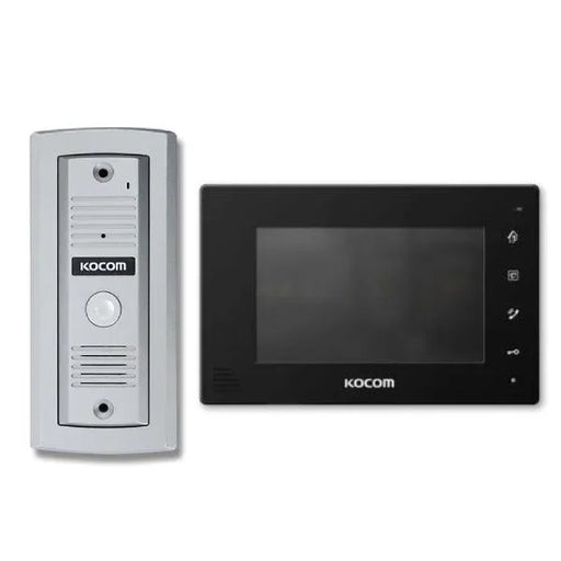 Kocom Video Intercom Kit with Ultra Slim Monitor, KOCKCVD504BMD1+MC20D1
