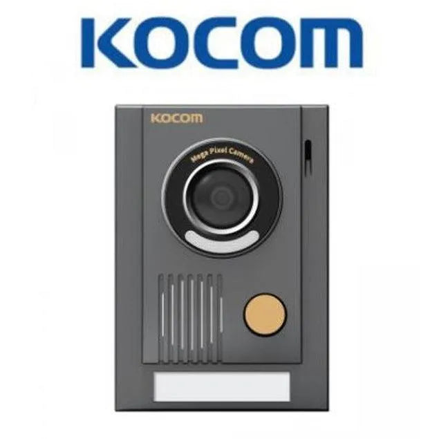 Kocom Video Intercom 7" Widescreen, 4 Wire,KOCKCVT701SM(B)(W)+MC30M