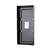 Black IMABSBB apartment intercom surface box for bollard mounting