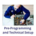 Pre Programming of Security Products