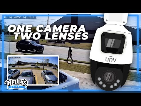 Uniview 2 * 2MP Lighthunter Dual-lens Network PTZ camera