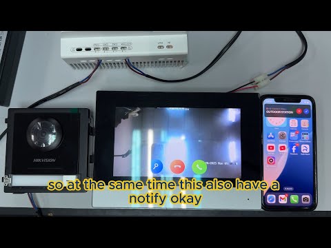 Hik Vision: 2-wire IP Video Intercom DS-KIS702Y-P Setup Hik-Connect