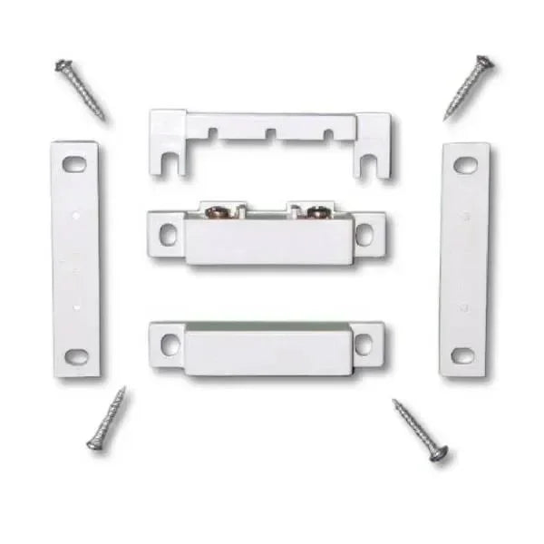 TANE SM-35CWG-WH Surface Mount Magnetic Reed Switch, White ABS Housing, SPDT Output, 23 mm Gap, Screw Terminals
